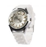Relógio Unisex Quartz (Branco)  #00207011