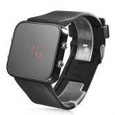 Relógio Unisexo LED Jumbo com Bracelete de Silicone#00194790