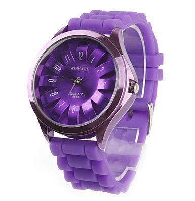 Relógio Quartz Unisex (Roxo) #00207010