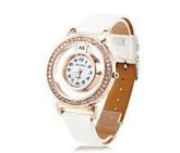Relógio de Mulher Analógico Quartz - Branco  #00350916